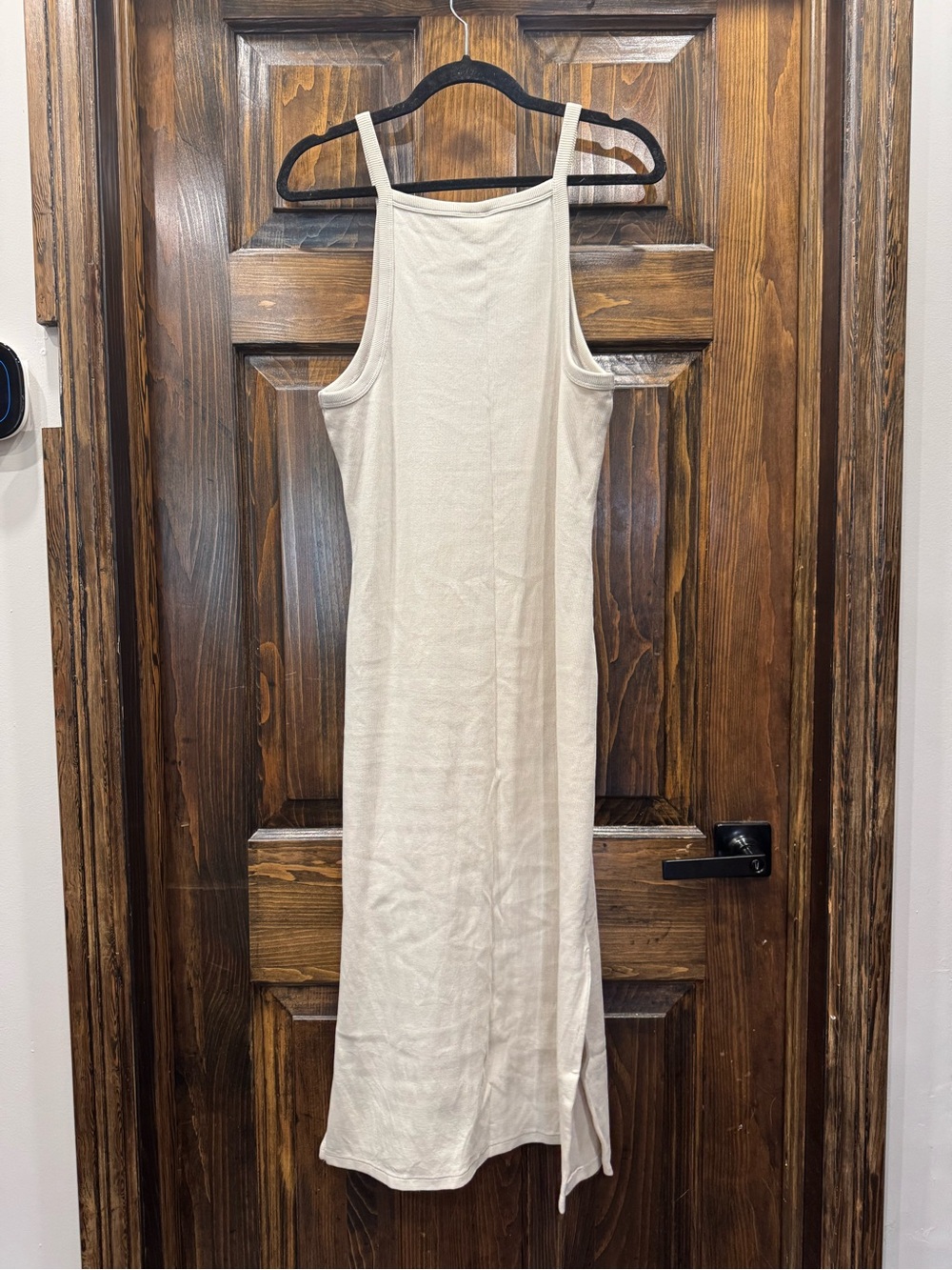 Old Navy Cream Ribbed Tank Top - Picture 2 of 3